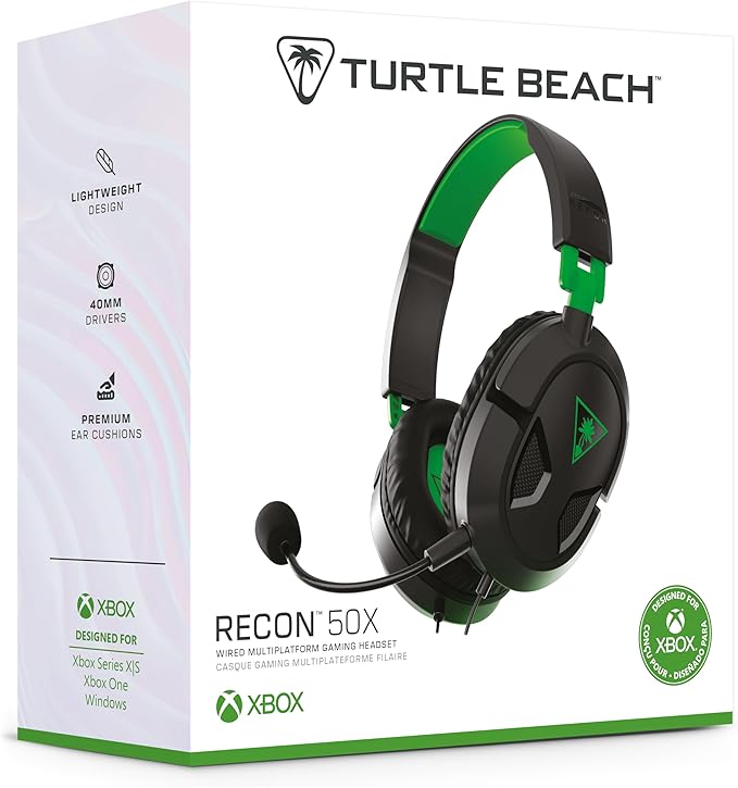 Audífonos Turtle Beach Earforce Recon 50x Xbox