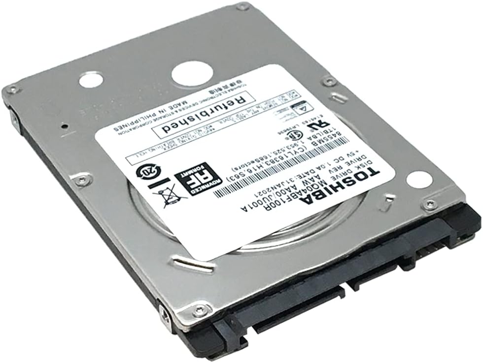 Disco Duro HDD MQ04ABF100 Toshiba 1tb 5400 rpm Sata 7mm 2.5" 128mb/s 6Gbts/s reacondicionado