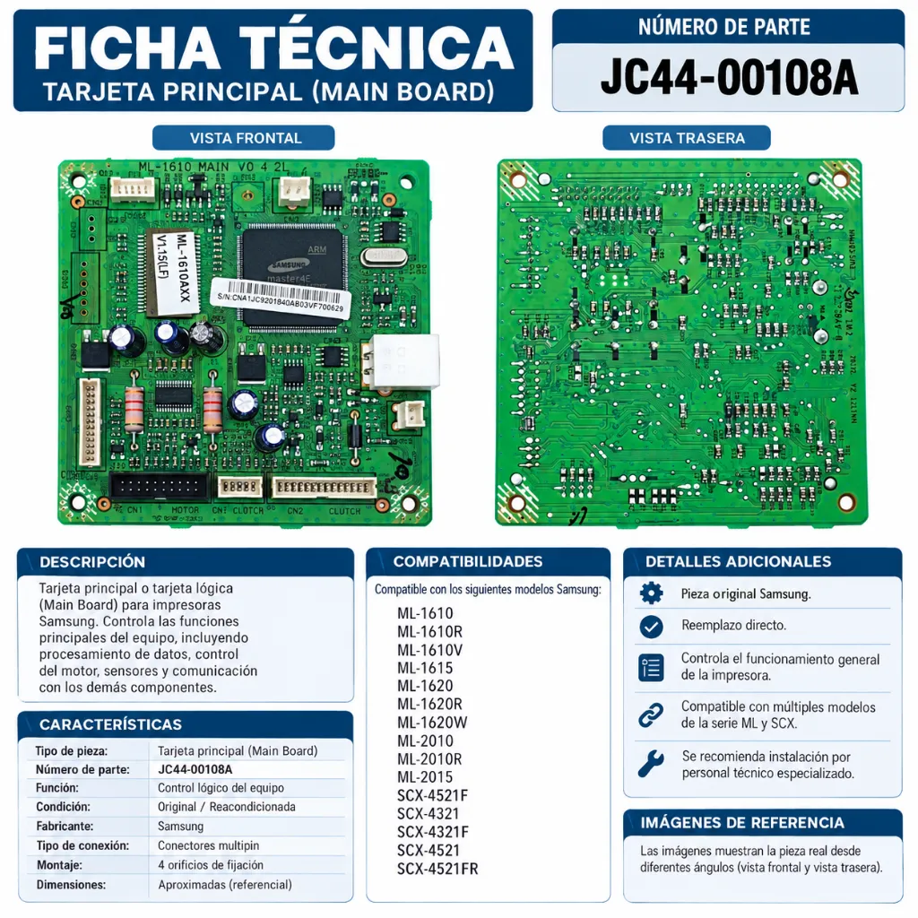 Ficha técnica de tarjeta principal Samsung.webp