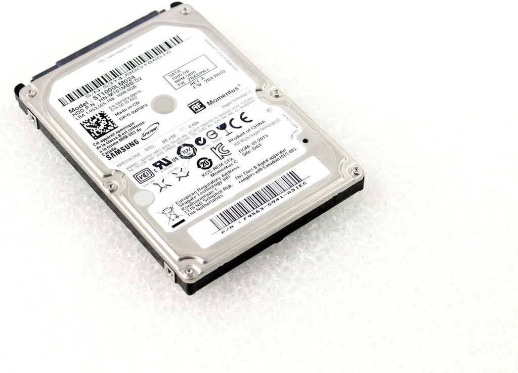 Disco duro Samsung 1Tb Sata 2.5" 5400RPM 8Mb