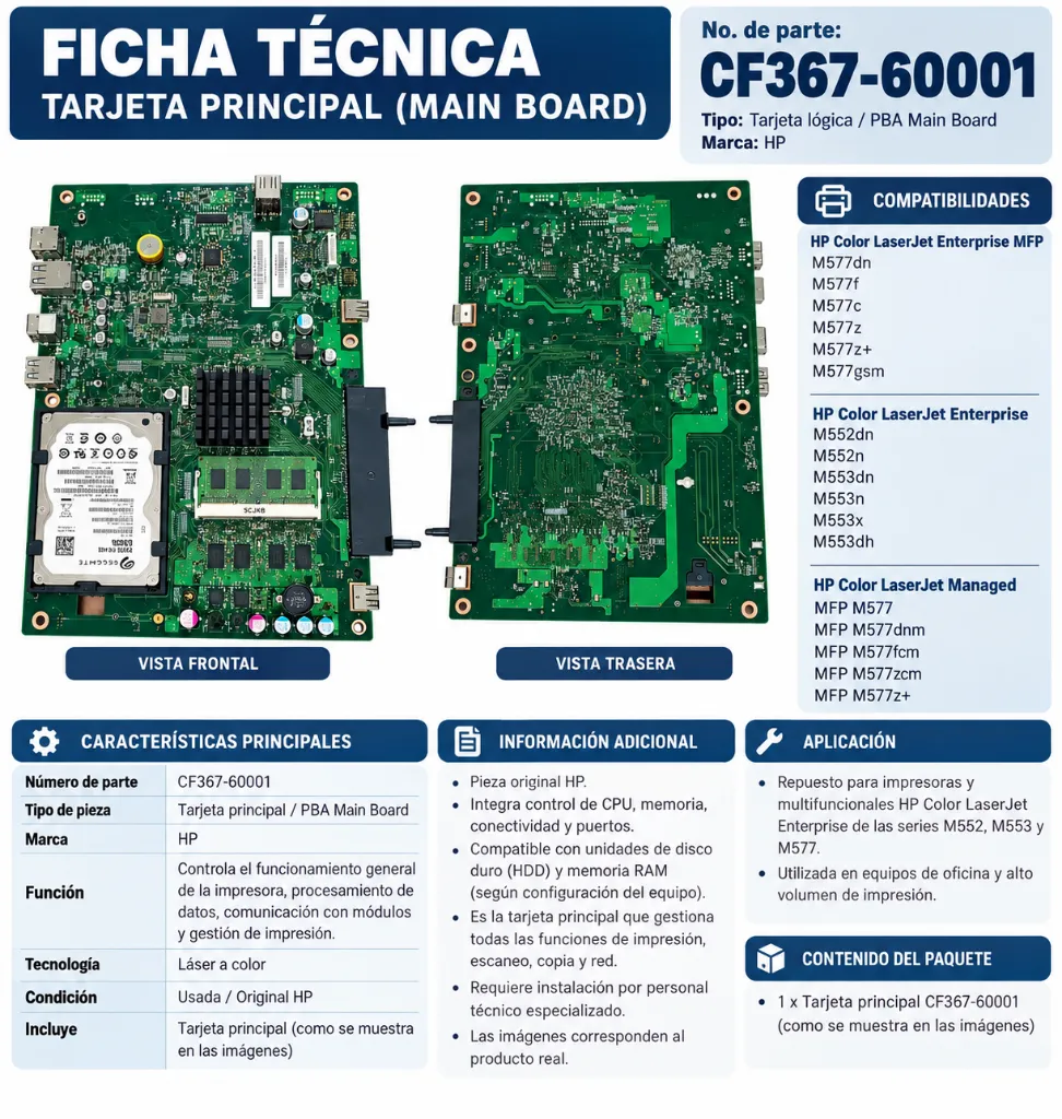 Ficha Técnica_ Tarjeta Principal HP CF367-60001.webp