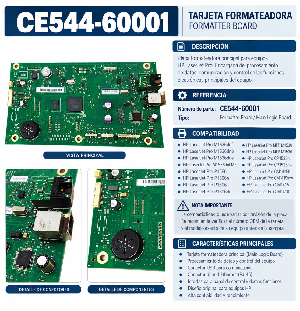 Ficha técnica de tarjeta formateadora HP.webp
