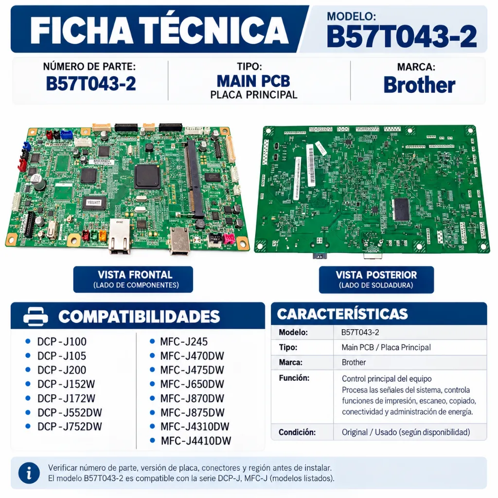 Ficha técnica PCB Brother B57T043-2.webp