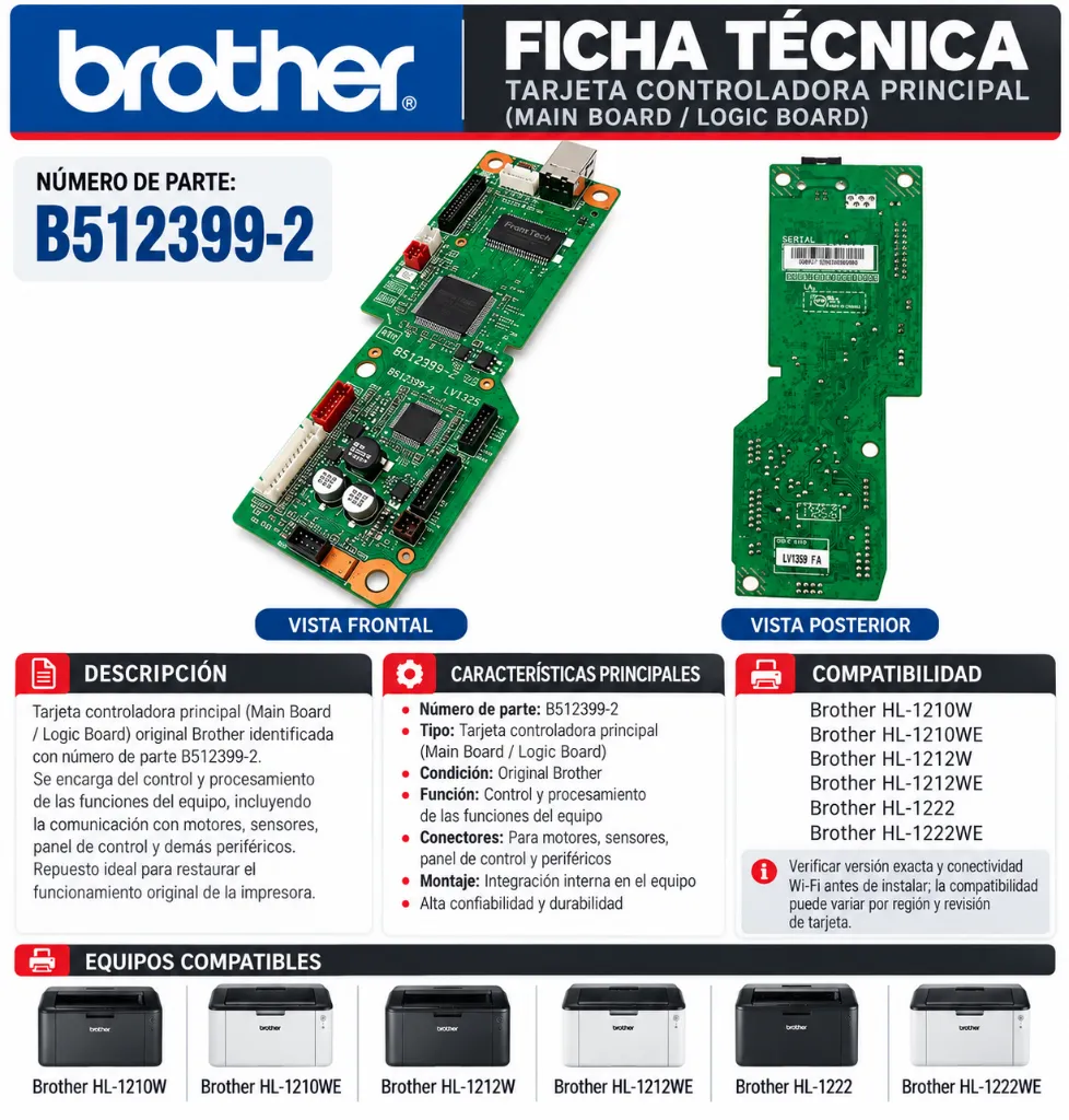 Ficha técnica de tarjeta Brother B512399-2.webp