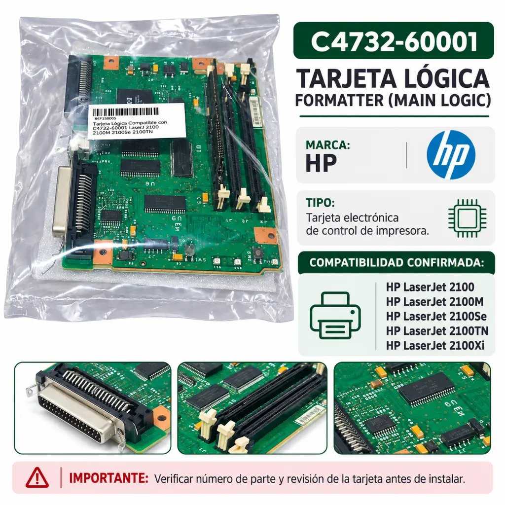 Tarjeta lógica HP C4732-60001.webp