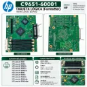 Infografía técnica de tarjeta HP C9651-60001.webp
