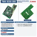 Infografía técnica de tarjeta Canon FM4-9356-000.webp