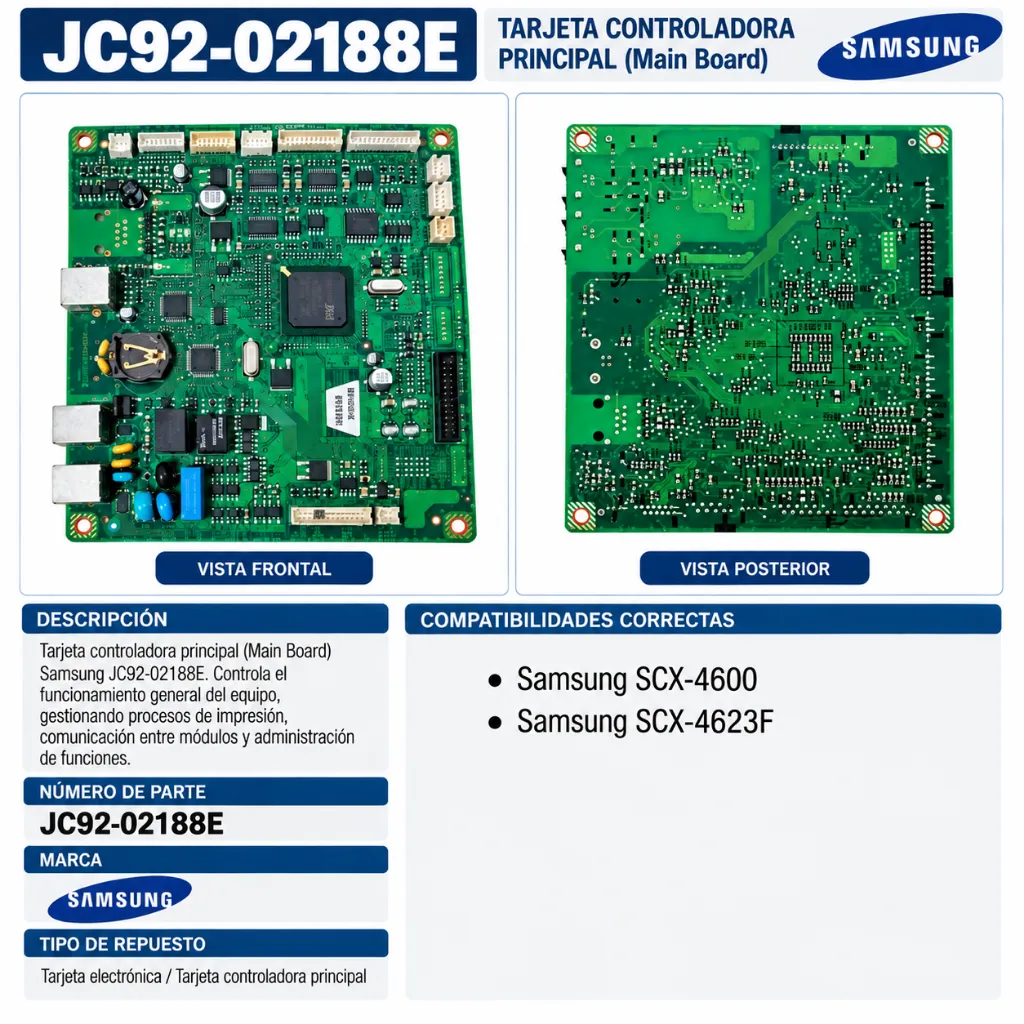 Infografía de tarjeta controladora Samsung.webp