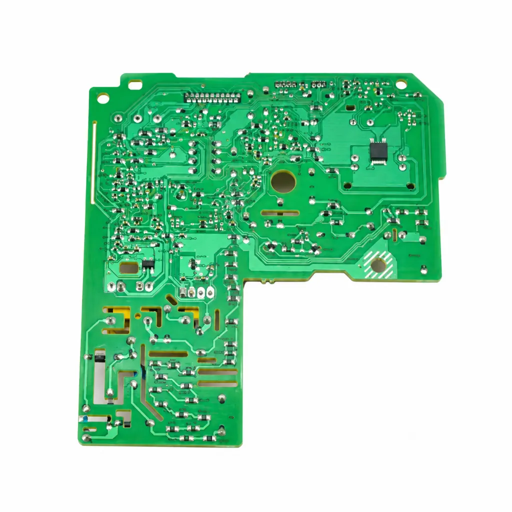 Placa de circuito verde sobre fondo blanco (1).webp