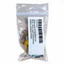 Bolsa transparente con solenoide y etiqueta barcode.webp