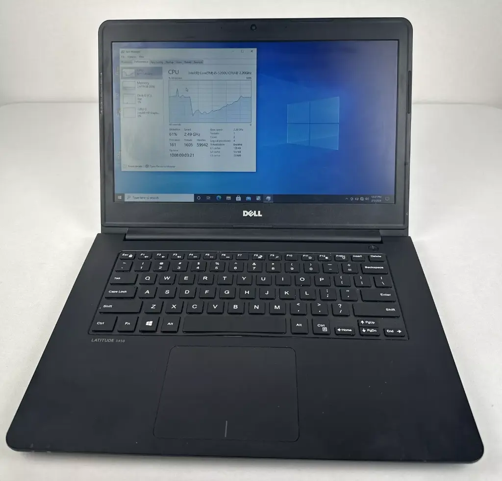 Laptop  Dell Latitude 3450 reacondicionada SSD 240 gb ram 8gb 14"
