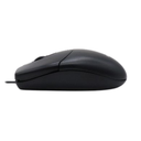 Mouse BRobotix Modelo: 497202 Óptico K1, Alámbrico, USB, Negro