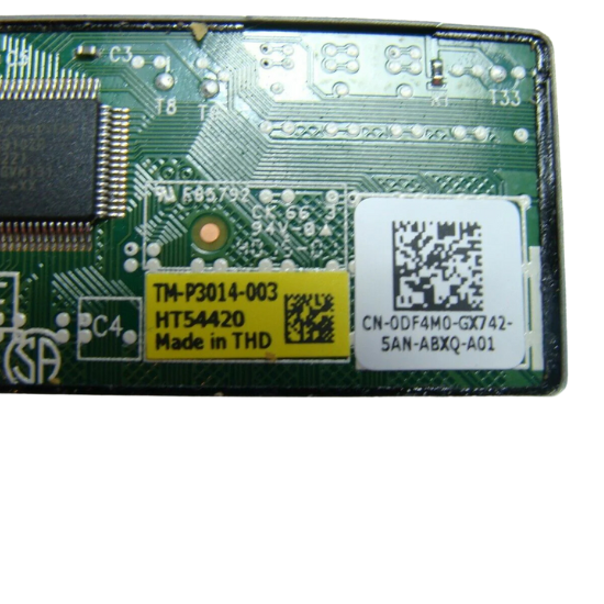 Touchpad Portátil Para Dell Patm-p3014-003 Am1ap000200 Gris
