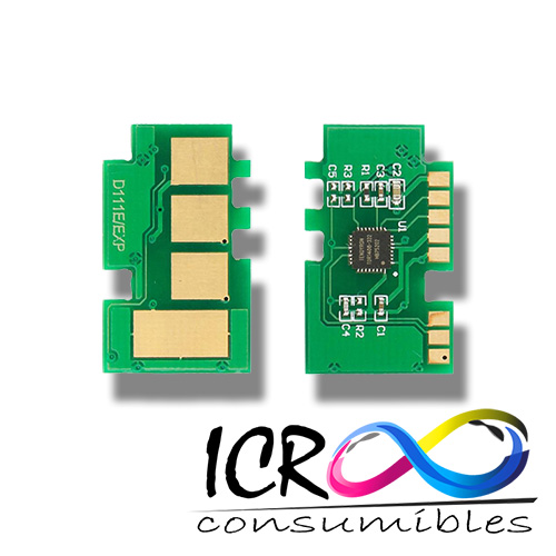 Chip Toner Bk para Sam MLT D104S 1675 1677 1660 scx3200