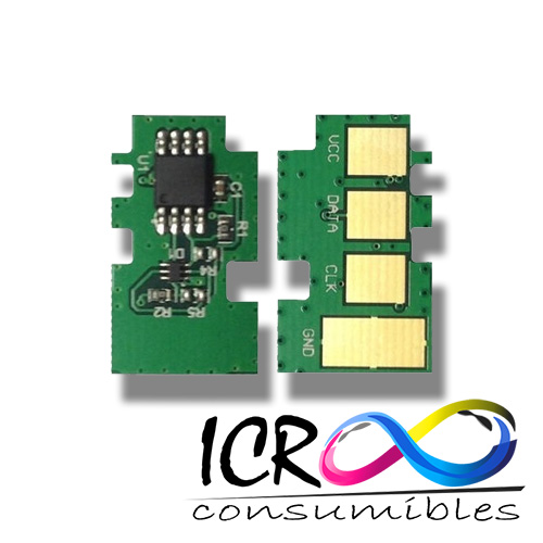 Chip Toner Bk para Sam MLT D116 2825 2875 2625 2626 2825 2826 M2675 2676 2875 2876