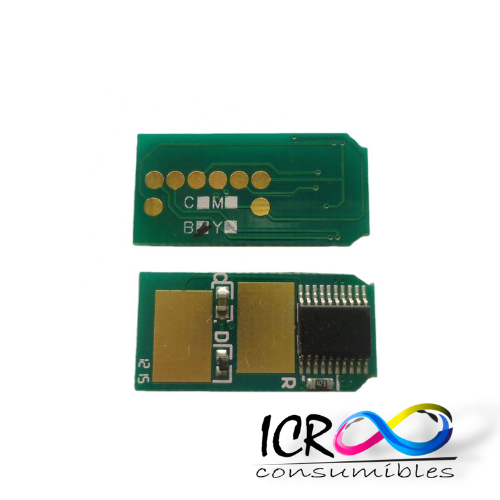 Chip Toner Bk para Oki C301 C321 C330 C510 C530 C351 C352 MC361 MC362 C561 C562 C560