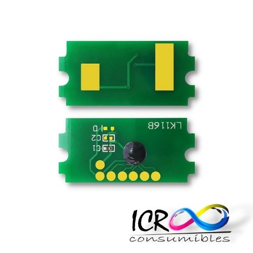 Chip Toner Bk para Kyo TK4105 TK4107 TASKalfa 1800 2200 1801 2201