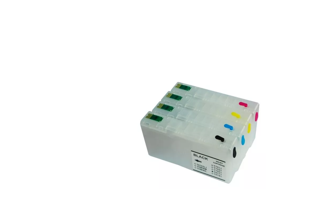 Juego Cartuchos Rellenables para Eps t677 WP4530 WP4540 WP4092 WP4511 WP4521 WP4531 WP4025 WP4015 WP4515