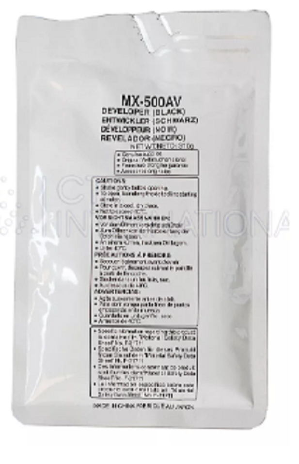 Revelador 310grs compatible con Sha MX M283N M363N M453N M503N MX500NT MX 500AV