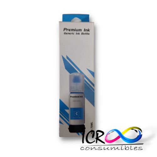 Cartucho de Tinta Gen Cy para Eps T504 T544 EcoTank L4150 L4160 L6161 L6171 L1110 L3110 L3150  l1110 l1210 l1250 l3110 l3150 l3160 l3210 l3250 l3251 l3260 l3560 l5190 l5290 l5590