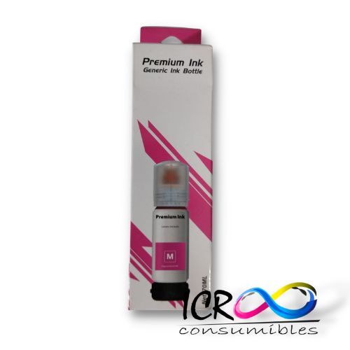 Cartucho de Tinta Gen Mg para Eps T504 T544 EcoTank L4150 L4160 L6161 L6171 L1110 L3110 L3150