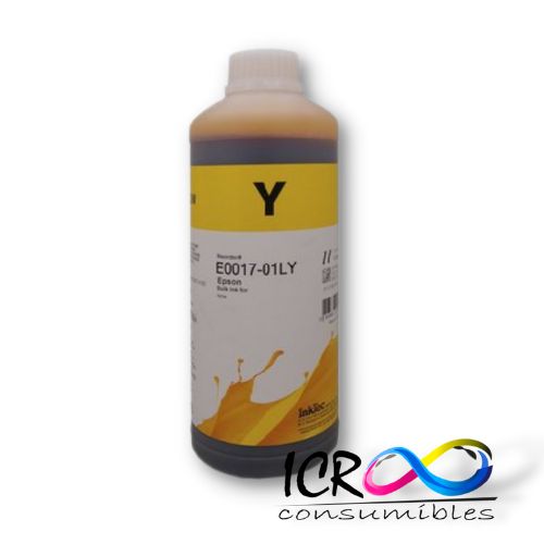 Litro de Tinta Base Agua Ye para Eps Inktec E0019-01LY T6734