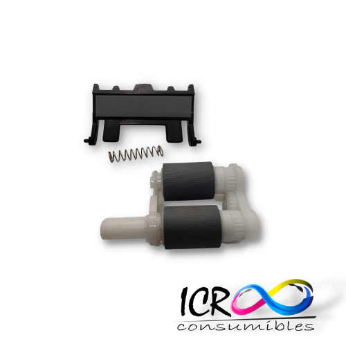 *Kit Pick Up y Pad para Bro DCP 7065DN HL 2220 2230 2240D 2270DW 2280DW intelliFAX 2840 2940 MFC 7240 7360N 7365DN 7460DN 7860DW DCP-B7520DW, DCP-B7535DW, DCP-L2500D, DCP-L2510D, DCP-L2512D, DCP-L2530DW, DCP-L2532DW, DCP-L2537DW, DCP-L2550DN, DCP-L2550DW, DCP-L2551DN, DCP-L2552DW, HL-L2390DW, HL-L2395DW, MFC-B7715DW, MFC-L2710DN, MFC-L2710DW, MFC-L2712DN, MFC-L2712DW, MFC-L2713DW, MFC-L2715DW, MFC-L2716DW, MFC-L2730DW, MFC-L2732DW, MFC-L2750DW, MFC-L2750DWXL, MFC-L2751DW