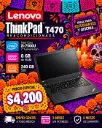 Laptop Lenovo T470 reacondicionada Intel Core i5-7500U SSD 240 Gb 8 Gb Ram Envio Gratis 3 meses sin intereses 6 meses de garantia
