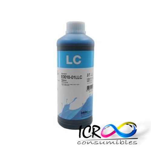 Litro de Tinta Base Agua Light Cy para Eps Inktec  E0017-001LLC T6735