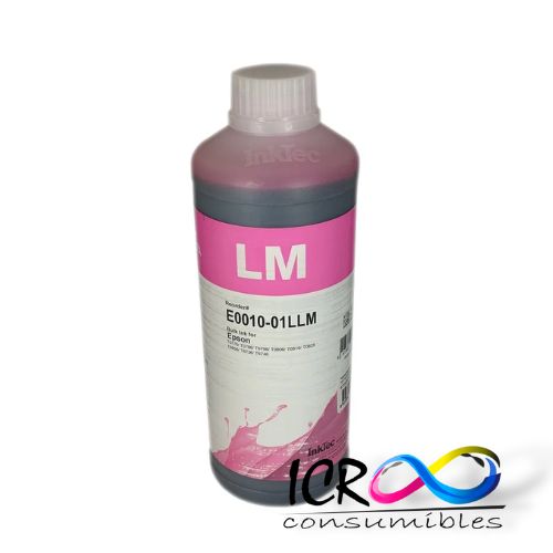 Litro de Tinta Base Agua Light Mg para Eps Inktec E0019-001LLM T6736