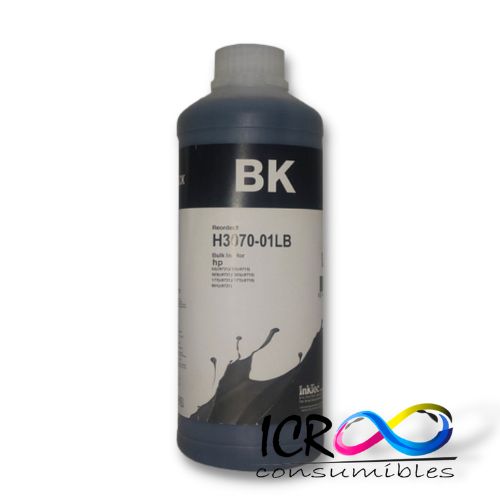 Litro de Tinta Base Agua Bk para H Inktec H3070-01LB 02(C8721) 02(8719) 363(C8721) 363(C8719) 177(C8721) 177(C8719) 801(C8721)