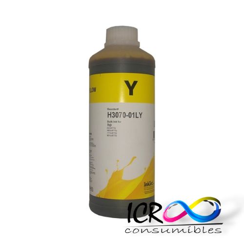 Litro de Tinta Base Agua Ye para H Inktec H3070-01LY 02(C8721) 02(8719) 363(C8721) 363(C8719) 177(C8721) 177(C8719) 801(C8721)