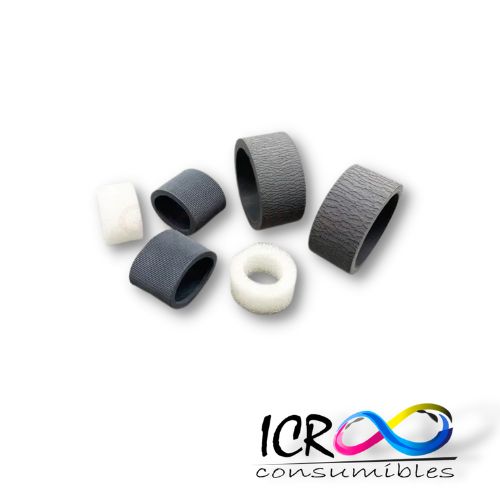 Kit de Gomas compatible con Scanner Can 5484B001 DR C125 C225II C225 C225W Imageformula