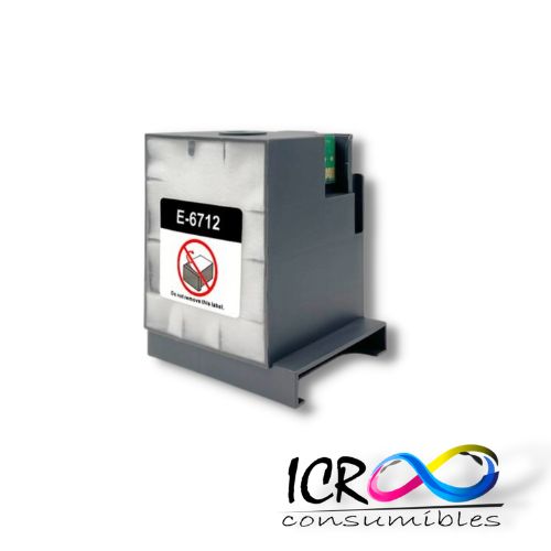 Caja de Mantenimiento Original para Eps T6712 T13t671200 WF6090 6590 8010 8090 8510 8590 / WF6090 WF6590