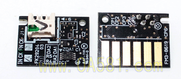 Chip Drum BK para Canon IR ADV c250 c350 c1325 c2025 c2030 c2225 c2030 c2230 c2020 c2220 FM3-8619 c250if c350if  C350P C355iF