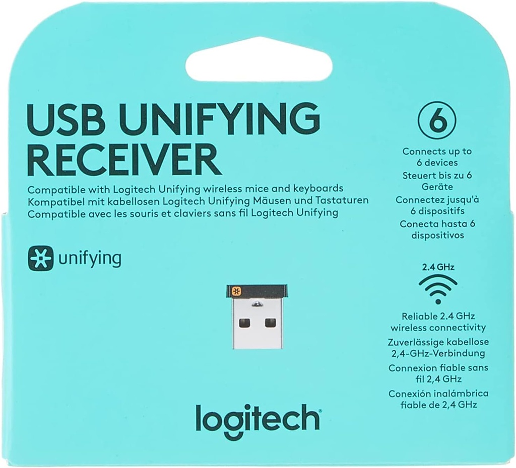 Receptor Usb Logitech Para Usb Y Teclado 910-005235