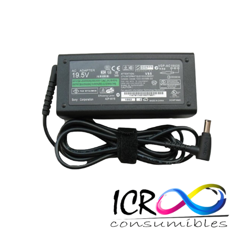 Cargador Gen para Lap Hp 19V 3.3a Punta: 6.5x4.4