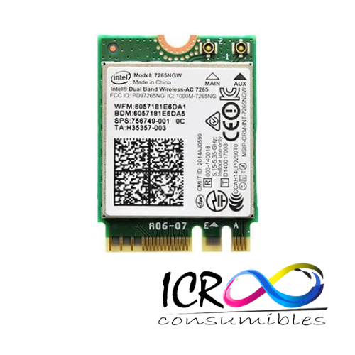 Adaptador de red inalámbrico de 7265NGW  WiFi BT
