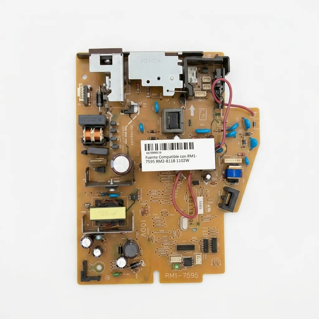 [INV FUENTES] Tarjeta Engine Controller Assembly Compatible con RM1-7595-000CN RM2-8118-000CN LaserJ Pro P1102w LaserJet P1102w P1100w Pro P1100w Reacondicionada