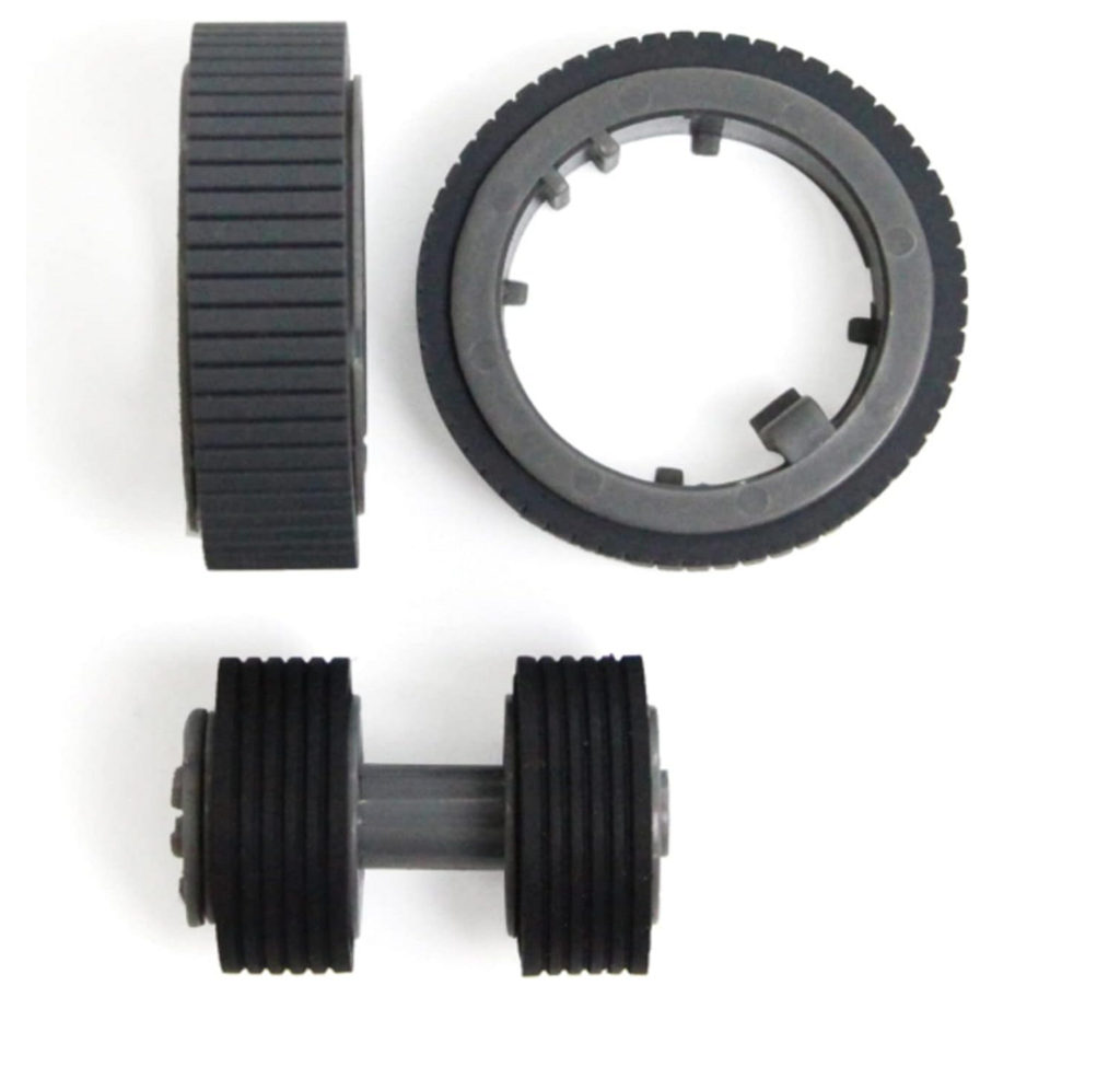 Kit Gomas Scaner CON BASE para Fujitsu fi7140 fi7160 fi7180 fi7130 fi7240 fi7260 fi7220 fi7135 fi7120 fi7230 fi7235 fi7280 fi7300