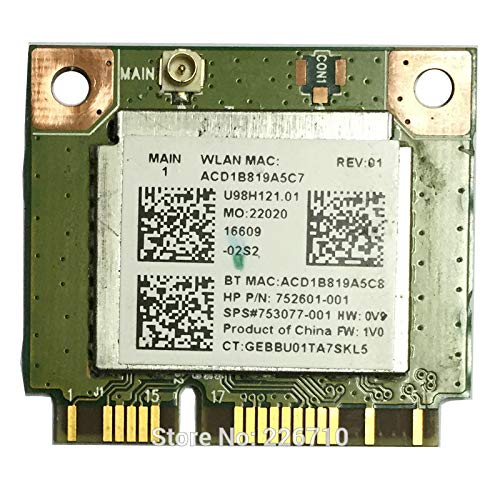 Tarjeta Wifi Para Hp Probook 450 455 G2 Rtl8723be 753077-001 RT8723BE 802.11