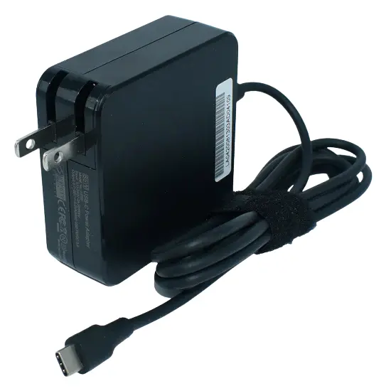Cargador Usb c para laptop 65w Negro/Universal