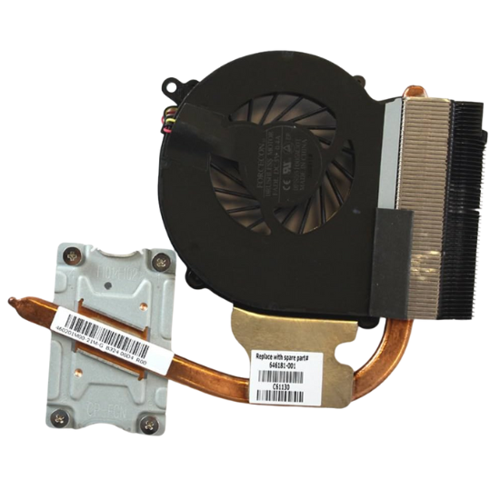 Disipador de calor para laptop HP 2000, 430 // Compaq Presario, CQ43, CQ57 // 646181-001
