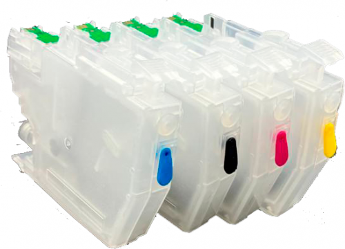 Juego de cartucho rellenable CON CHIP Gen Bro LC402 MFC-J5340DW MFC-J6740DW MFC-J6540DW J5340 J6740 J6540 J6940