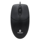 Mouse BRobotix Modelo: 497202 Óptico K1, Alámbrico, USB, Negro