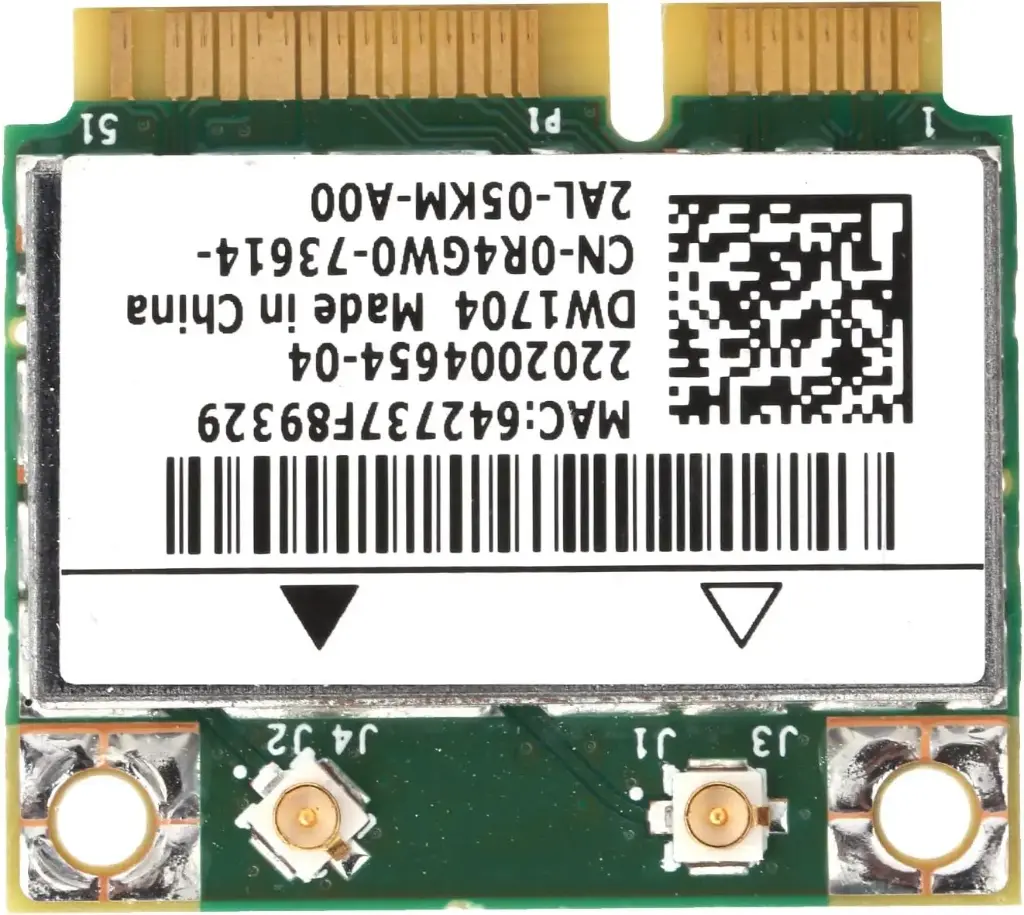 Tarjeta Wifi Bcm43142 Bcm943142hm Dw1704 Bluetooth 2710 17tr 