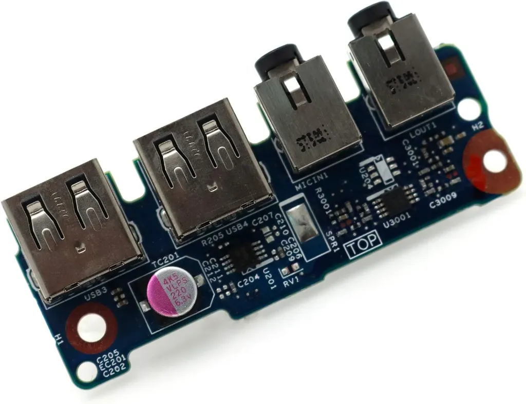 Placa USB y audio para HP ProBook 470 G1 455 G1 450 G0 445 G1 440 G0 440 G1 4440s 48.4YZ42.011