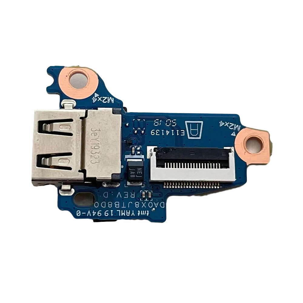 Placa USB boton de encendido DA0X8JTB8D0 E114139 para HP ProBook 440 445R G6 G7 ZHAN 66 PRO 14 G2 G3