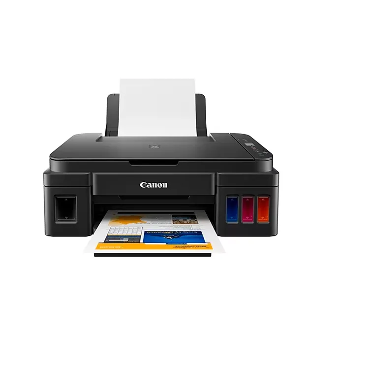 Multifuncional de Inyección de Tinta Canon PIXMA G2110, Imprime, Copia y Escanea, Sistema de Tanques de Tinta Continua Integrados (MegaTank), Conexión USB de Alta Velocidad (No tiene Wi-Fi), Color Negro, 2313C004AB