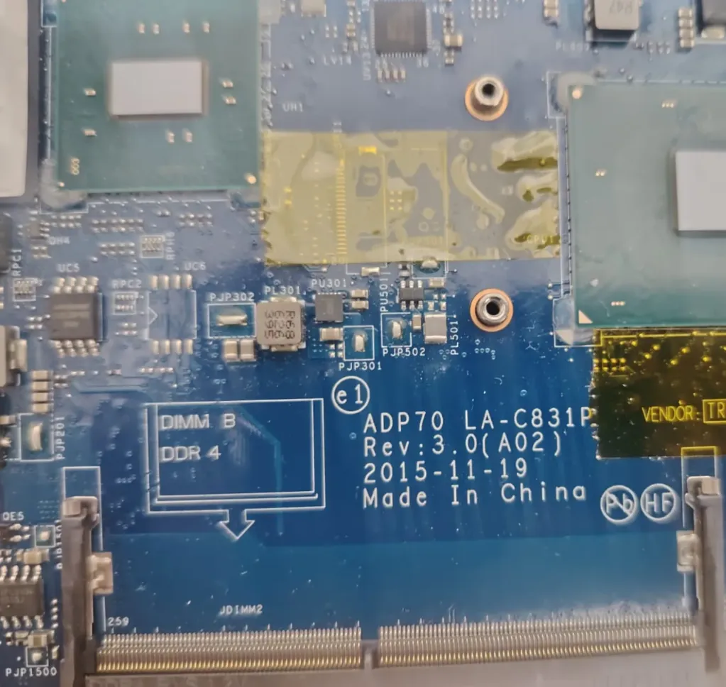 Placa Base Para Dell Latitude E5470 5470 La-c831p I5-6440